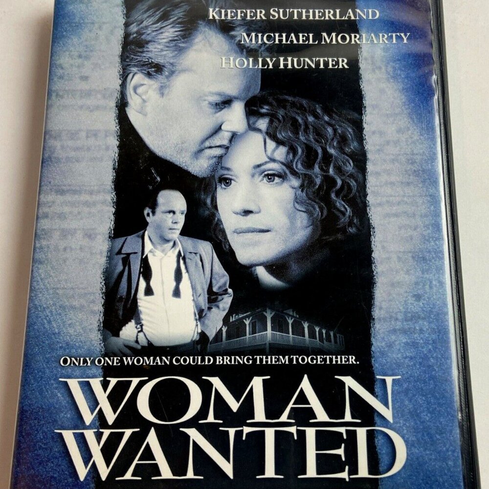 WOMAN WANTED DVD 2001 Full Screen Keifer Sutherland Holly Hunter**NEW!